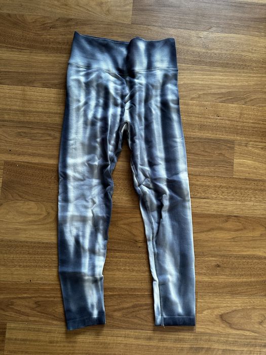 Лосини в полосочку з пуш апом