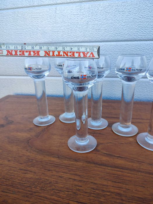 Kieliszki do wódki / Likieru na nodze- Norwegia - Aquavit