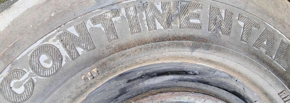 Koło kompletne 180/70-8 ; 18x7-8 Continental PEŁNE SIT CLICK *S
