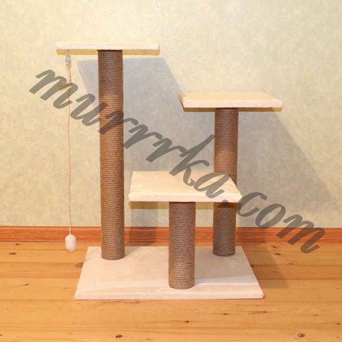 Кігтеточка - ігровий комплекс джут/бавовна /сизаль