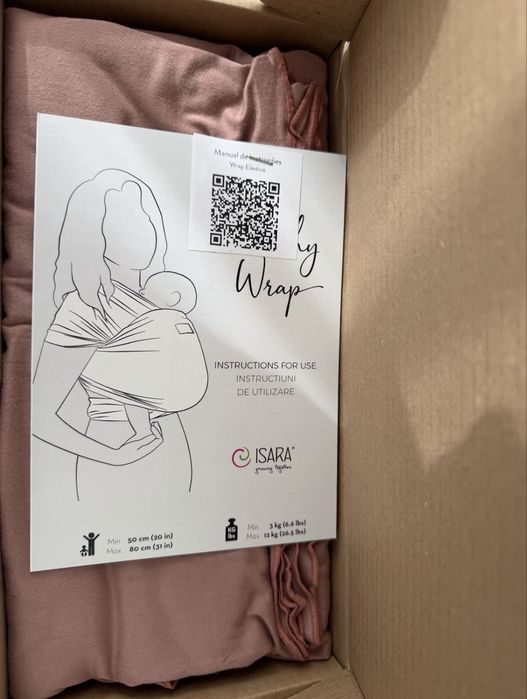 Marsupio - Isara Stretchy Wrap - Porta bebés