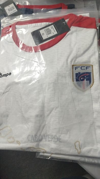Camisolas seleção cabo-verde