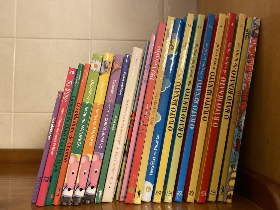 Livros Rato Renato (e outros) - Conjunto