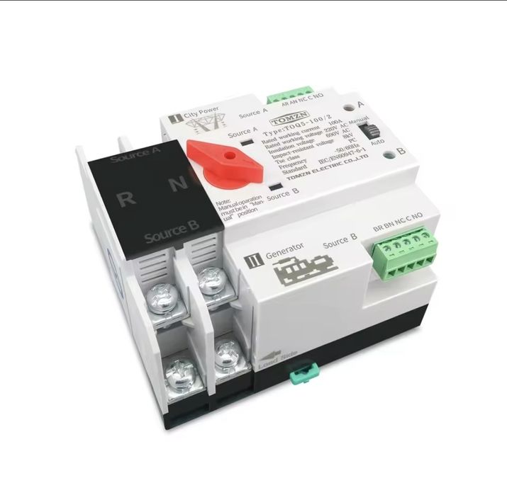 Автоматичне введення резерву АВР 2п. 230V 125A Tomzn TOQ5-125/2