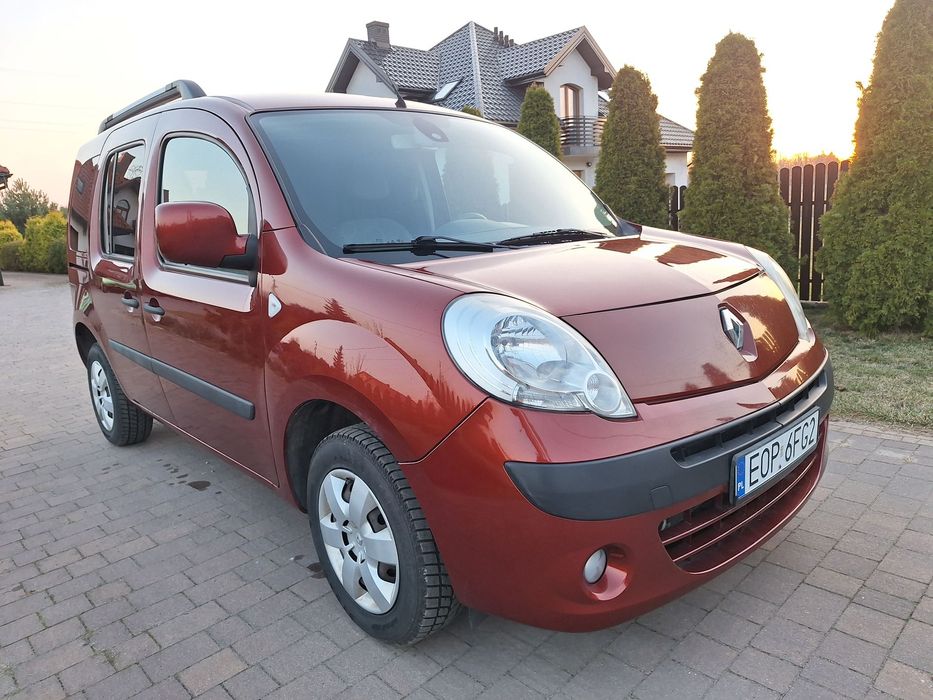 Renault Kangoo 1.6 Benz. Stan B. Dobry Klima El. Bezwypadkowy Zarejestrowany