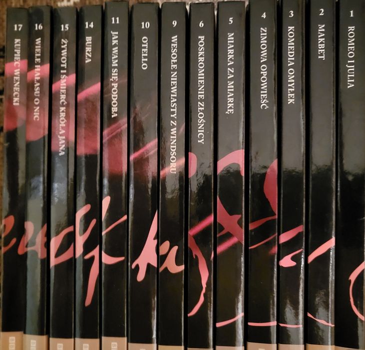 Kolekcja słuchowisk Williama Shakespeara. DVD i Książka.