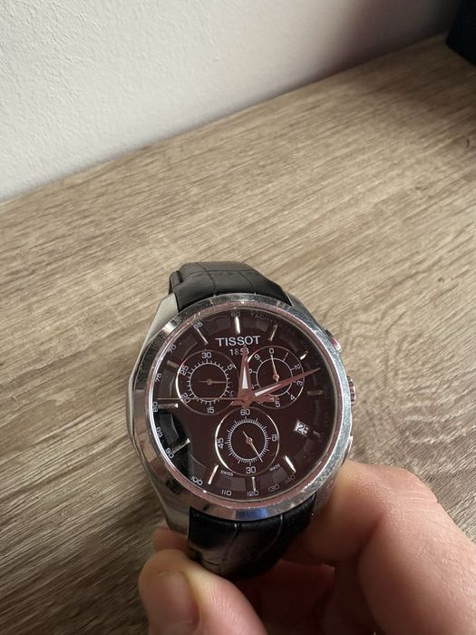 Zegarek Tissot , szkło szafirowe, nowy pasek