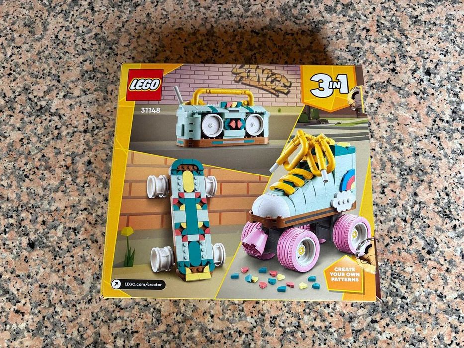LEGO Creator 3em1 — 31148 Patim + 31169 Máquina de Escrever
