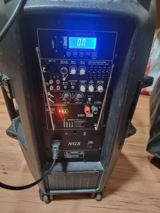 Автономная активная акустическая система NGS PMQ15AVX 15", 300Вт