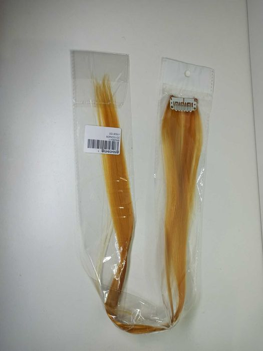 Набор 3 шт Пряди волос на заколках , тресс для наращивания, канекалон