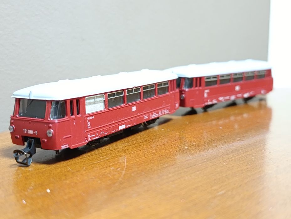 Kolejka TT: szynobus LVT 171 - stan bdb