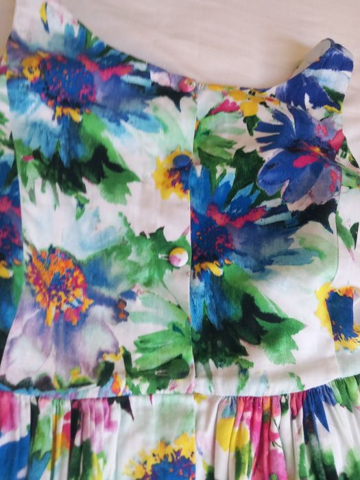 Sukienka w kwiaty Ralph Lauren