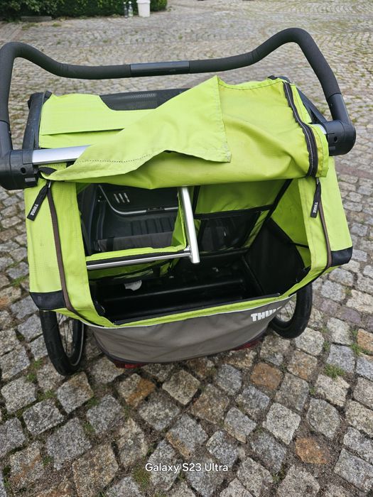 Przyczepka rowerowa przyczepa dla dzieci thule cab 2 pojemna