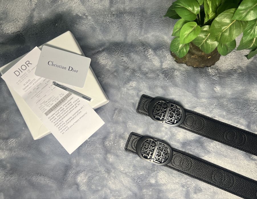 Ремінь Dior [ чорний, черный, ремень, пояс ]