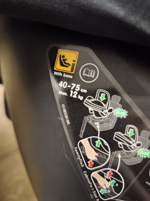 Fotelik łupina Maxi Cosi Cabrio-Fix 0-12kg