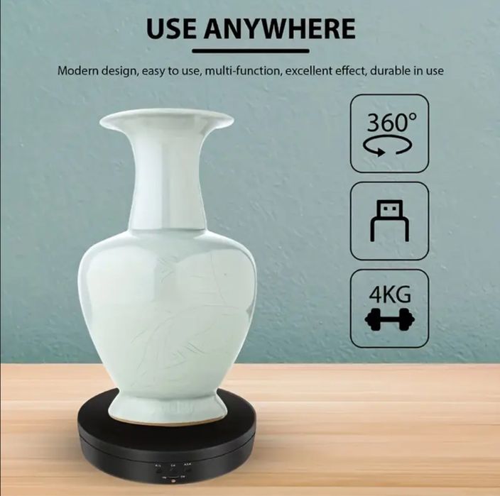 Duporte de decoração giratório