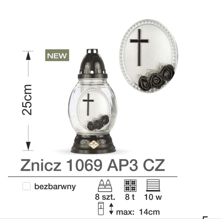Znicze i wkłady – sprzedaż, hurt, dowóz | dobre ceny