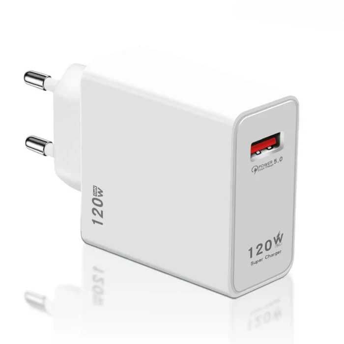 Carregador USB 120W ULTRA RÁPIDO GaN PD Quick Charge