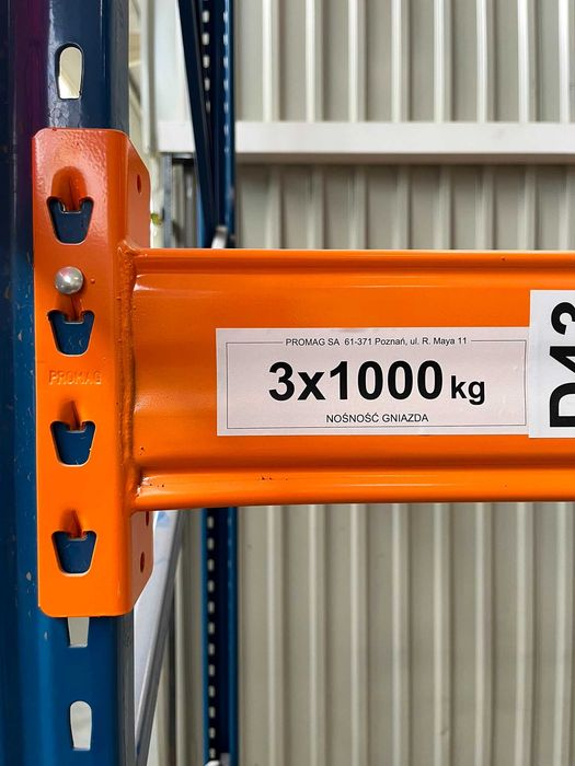 regały paletowe PROMAG ( wys 7,5m) 30 mb