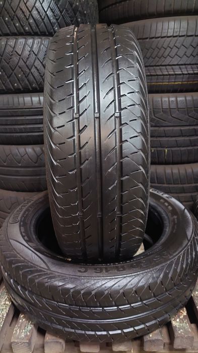 Пара летних грузовых шин Continental Vanco Contact 2 195/60 r16c