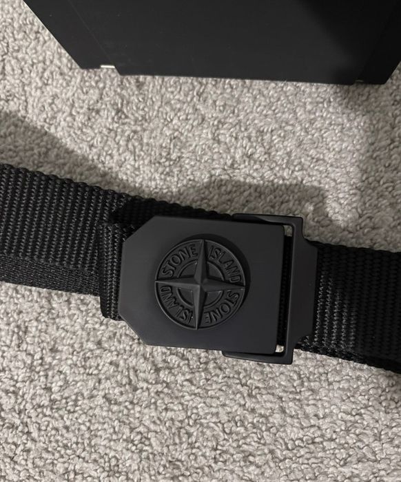 Cinto Stone Island Black Novo com caixa