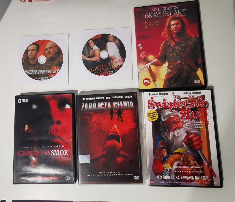 Zestaw 37 płyt DVD przeróżna tematyka, kilka unikatów