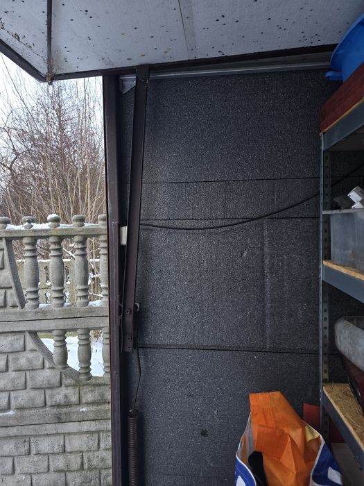 Garaż blaszany drewnopodobny 3x5