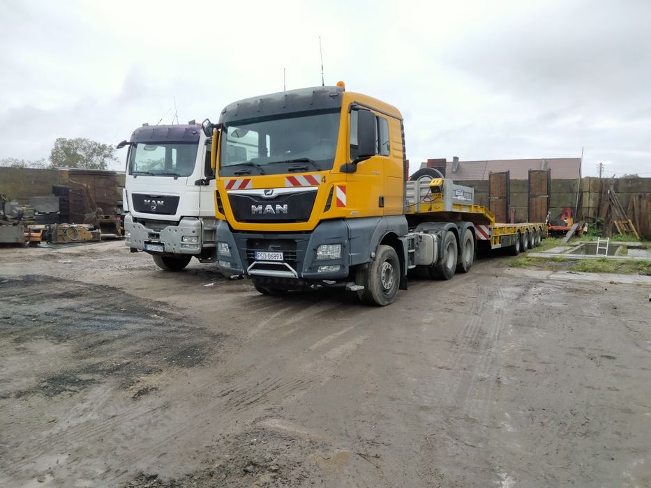 Transport Maszyn Rolniczych Budowlanych Niskopodwoziowy Do 40 t Usługi