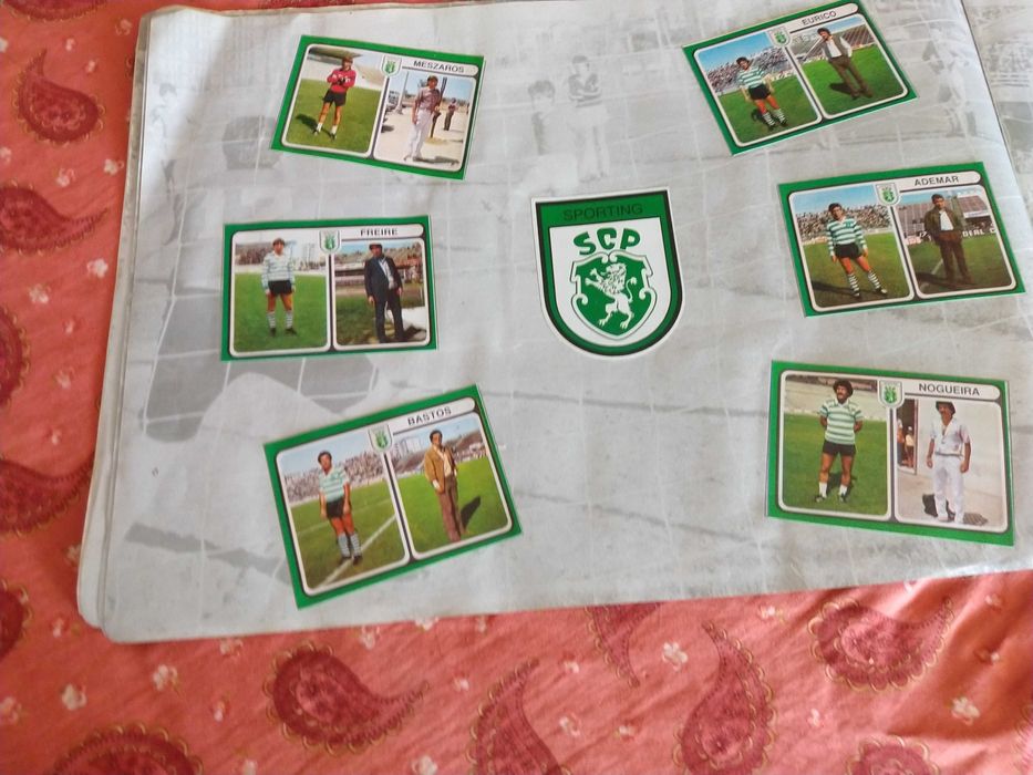 Caderneta cromos futebol 81/82 Francisco Más