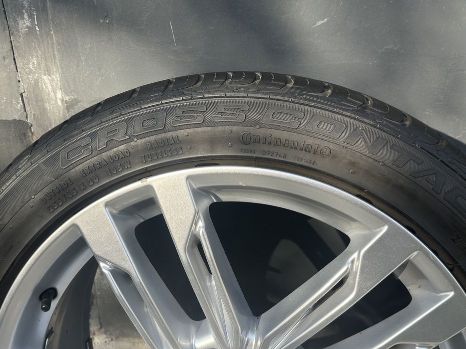 Оригінальні диски Audi 5 112 R20 та літні шини 255 45 R20 ціна за шт
