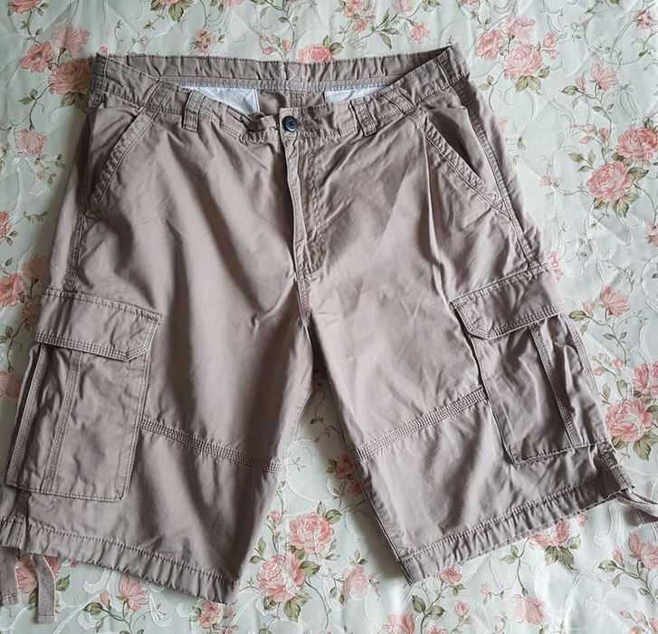 Krótkie spodenki męskie Tex 100% cotton rozmiar 48 lato wyjazdy