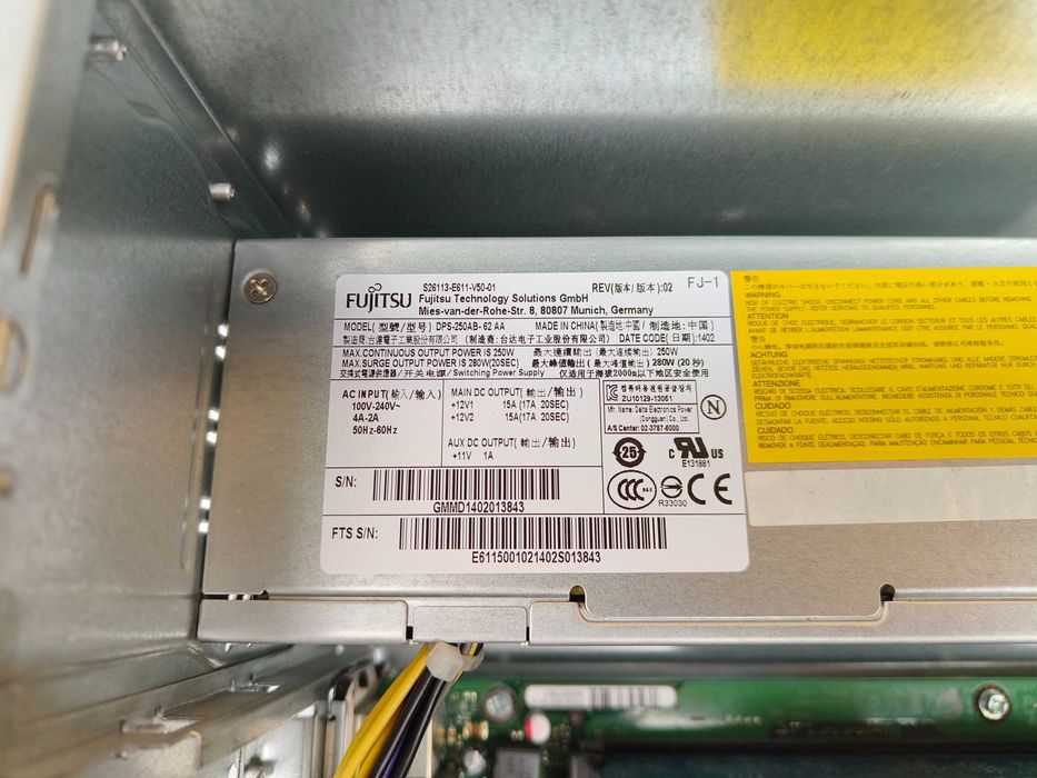 Komputer Fujitsu P720 E85+ i5 16gb gt730