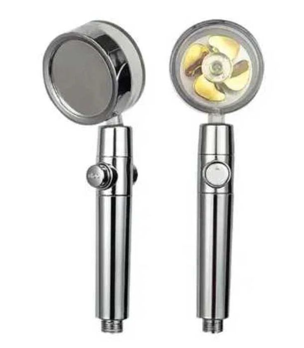 Głowica prysznicowa słuchawka oszczędzająca wodę wentylator