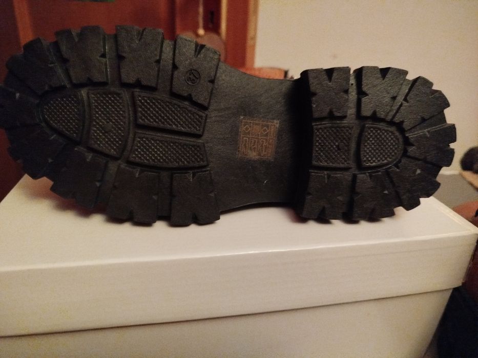Botas estilo militar novas a estrear NR 37