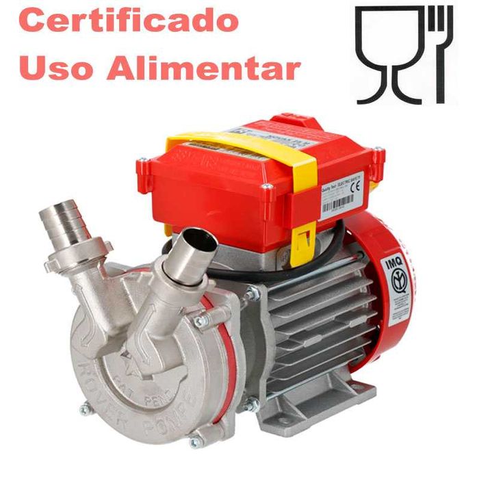 Bombas de Transfega Inox 1700L/Hora de Vinhos, Azeite - Novax20
