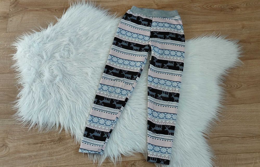 Ocieplane legginsy 134/140
