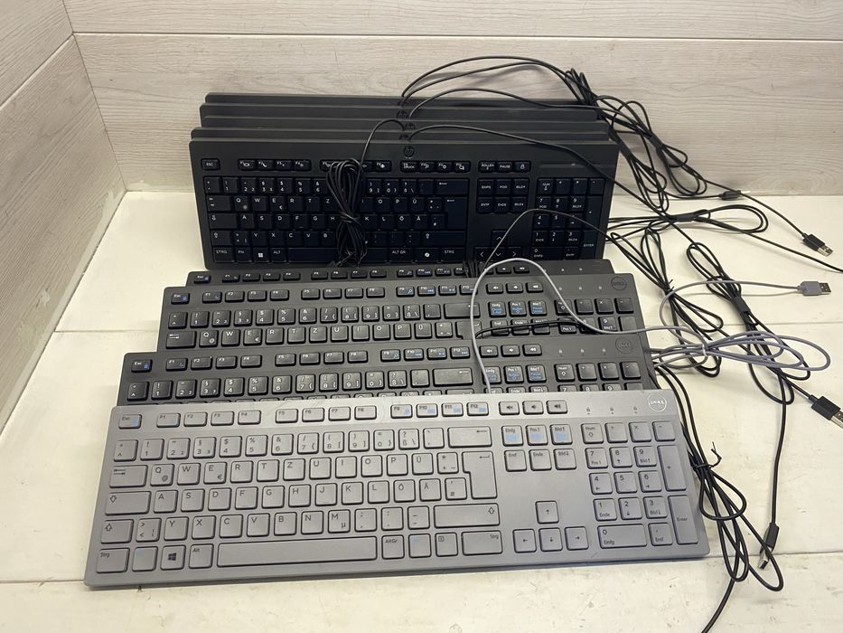 Клавіатура HP 125 Wired Keyboard TPA-P001K нова німецька розкладка