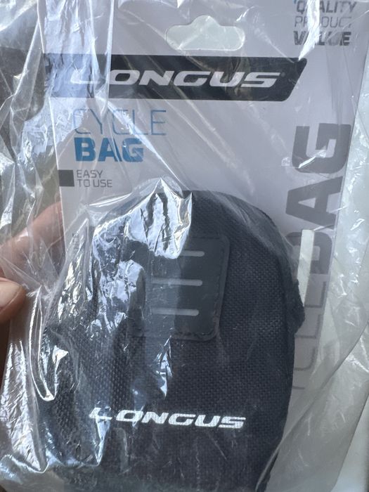 Підсидільна сумка для велосипеда Longus Size L (велосумка під сідло)