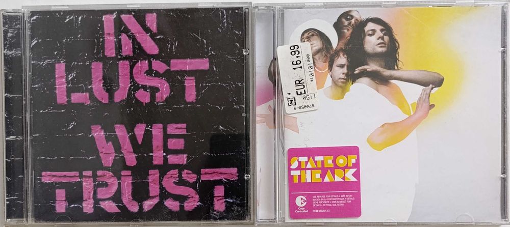 2 Фірмених CD The Ark  " In Lust We Trust" "State of the Ark"