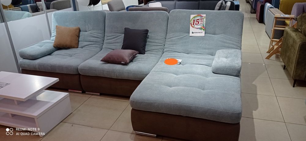 Кутовий модульний диван від виробника бозен релакс Лоріс