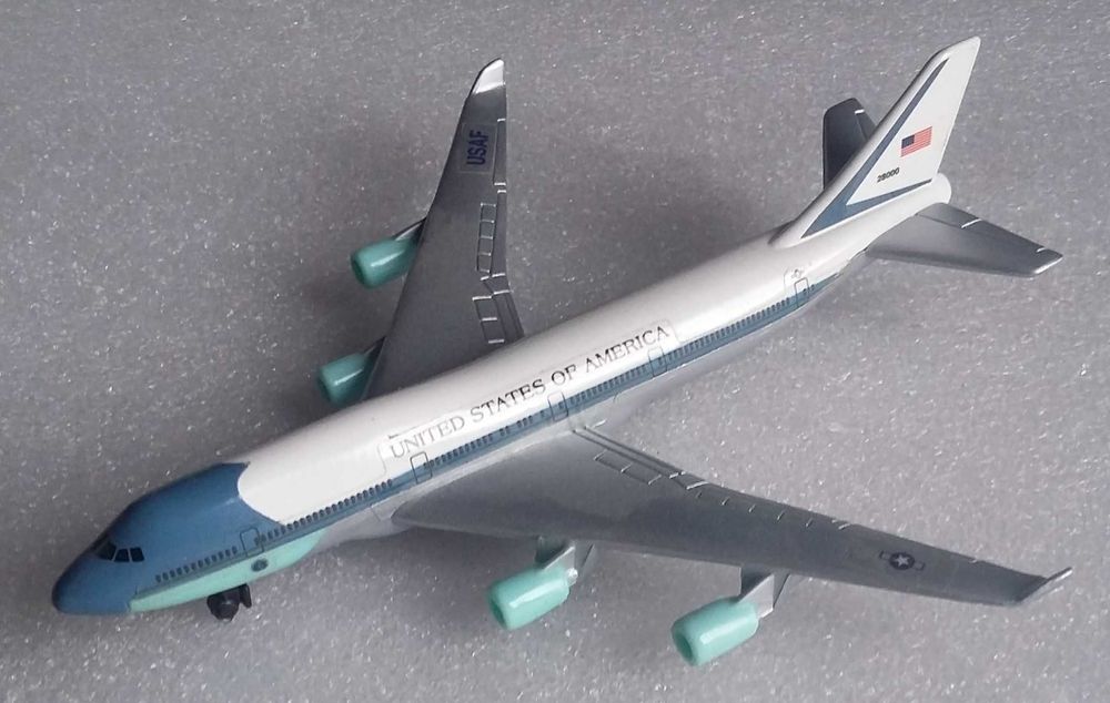 Avião - Air Force One   Die cast Metal