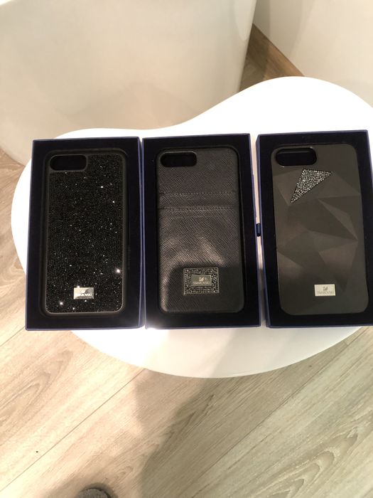 3 чохла  SWAROVSKI на телефон айфон 7+. 8+