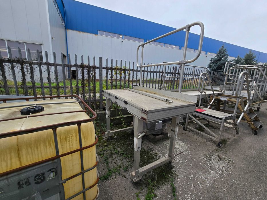 Podesty i schody aluminiowe Krause