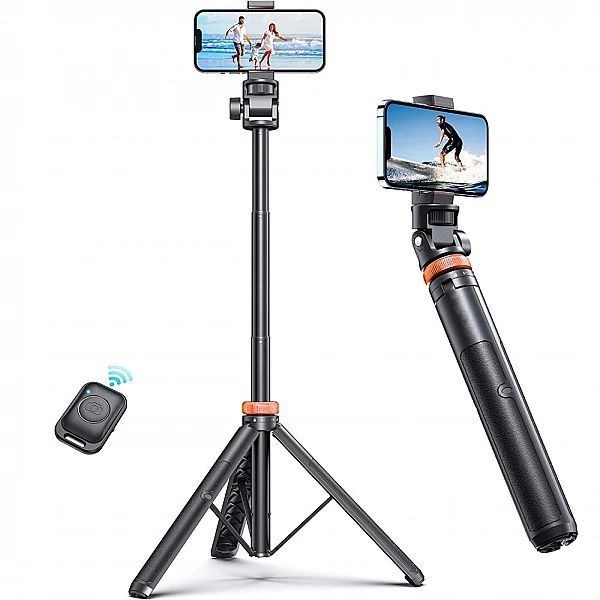 Tech-protect L03s Bluetooth Selfie Stick Tripod Black