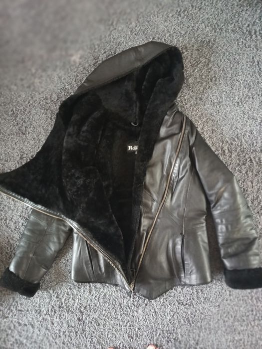 Женская кожаная куртка на натуральной овчине Marko Rossini