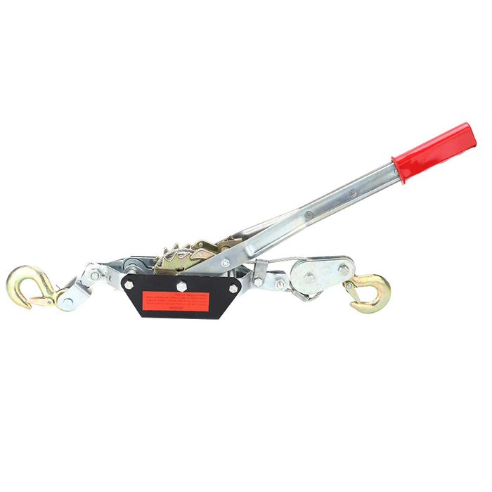 Najnowsza ! Solidna Ręczna Wyciągarka z Liną STALOWĄ - Udźwig do 4T