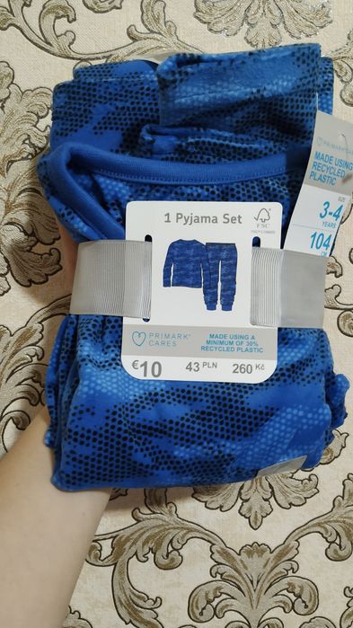 Пижамы Primark 104