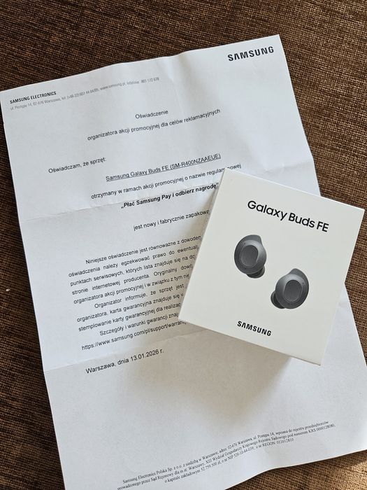 Słuchawki Galaxy  Buds FE