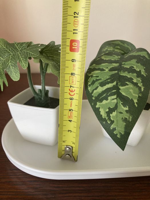 Plantas mini artificias c/prato