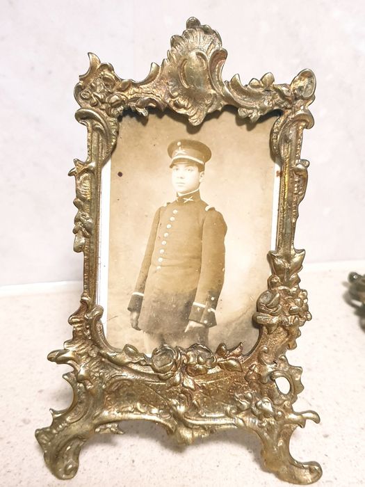 Antigas molduras em latão e bronze Sec.XIX